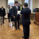 富士宮防犯協会より感謝状をいただきました